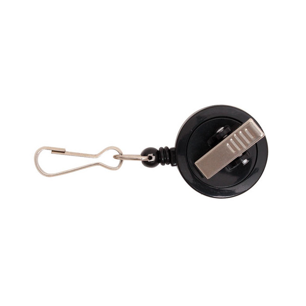 Kevron ID1021 Badge Reel Clip-On Swivel Black