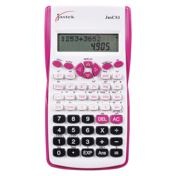 Scientific Calculator Assorted Colours Box 6 Jastek