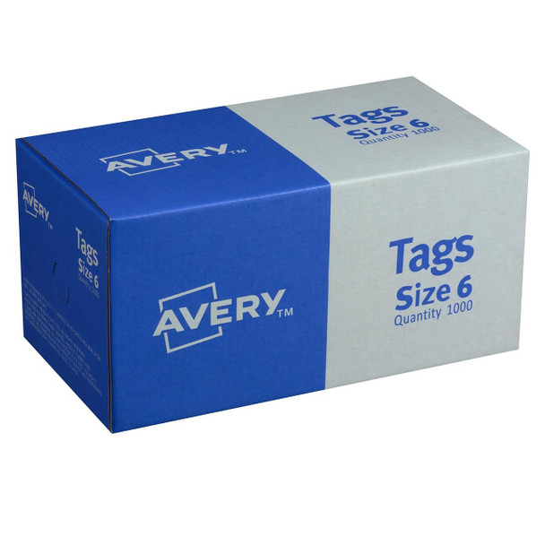 Avery #16140 Shipping Tag Size 6 134 x 67mm Yellow Box 1000 - avery tabs, avery Australia, avery products Australia | It's A Mega Thing