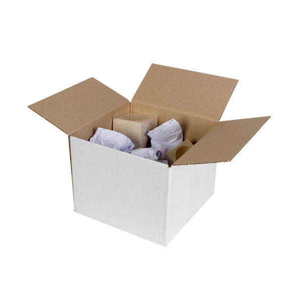 Cumberland 7106 Shipping Box Regular White 310 x 225 x 110mm 25/Pack | It's A Mega Thing