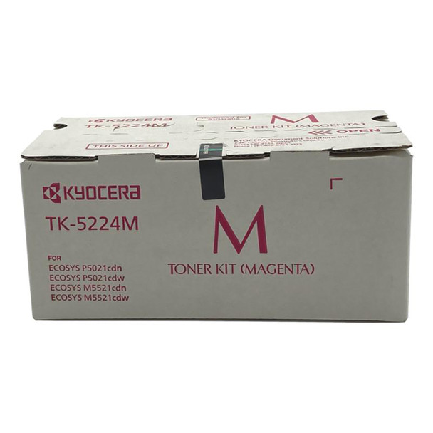 Kyocera TK5224M Toner Cartridge Magenta 1200 Pages