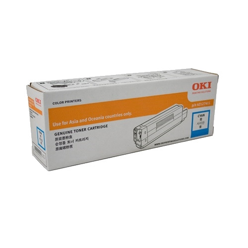 OKI C612 Toner Cartridge 6000 Pages Cyan