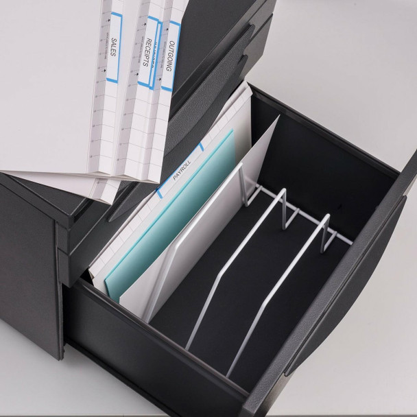 Avery #40447 White File Rack - 390 x 500 mm - Straight Edge - name badge cards, fabric name stickers, avery name badge kit | It's A Mega Thing