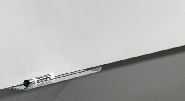 Visionchart GBTRAY-PLASTIC Glassboard Pen Tray - Perspex | It's A Mega Thing