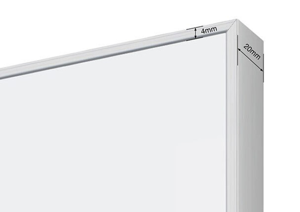 Visionchart LX8-1290 Edge LX8000 Magnetic Porcelain Whiteboard 1200 x 900mm