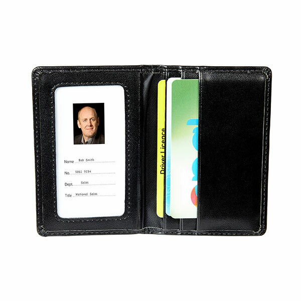 Rexel Card Holder Wallet Black