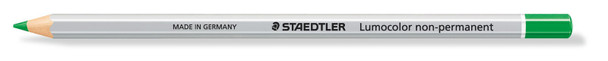 Staedtler Lumocolor Non-Permanent Omnichrom Pencils Green Box of 12 108-5