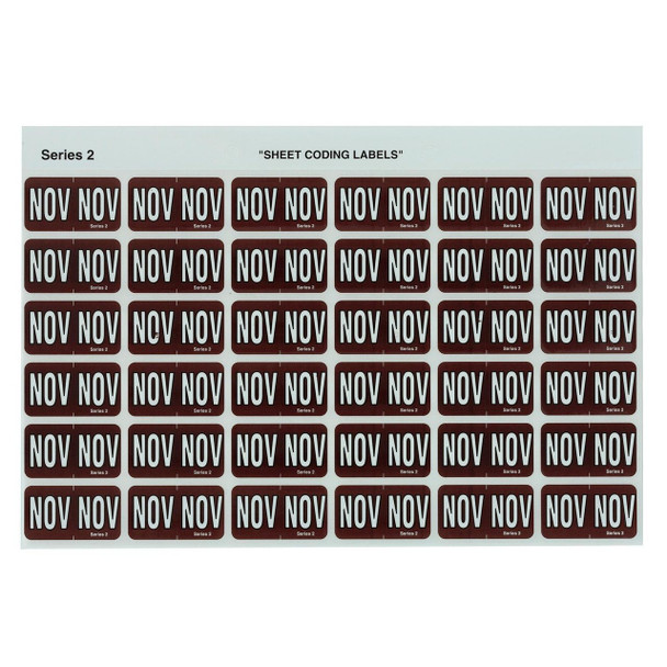 Avery #43411 Month 'Nov' Coding Labels - 23 x 38 mm - 180/Pack - avery tubeclip fastener, Avery file, avery name tags, Avery badge kit | It's A Mega Thing