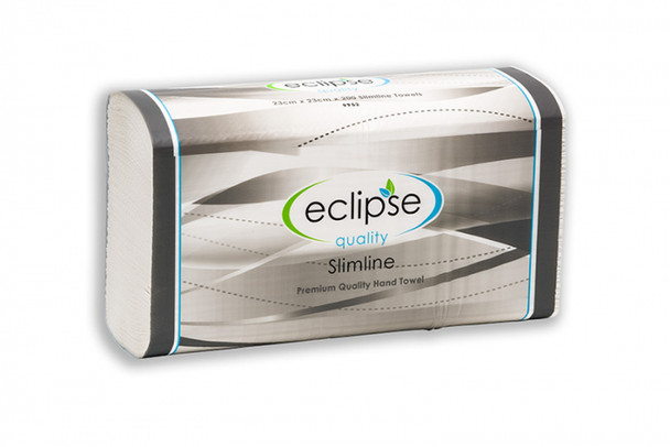 ECLIPSE QUALITY SLIMLINE TOWEL (23 X 23CM) 200SHEETS X 16 PAKCS ( / 3200