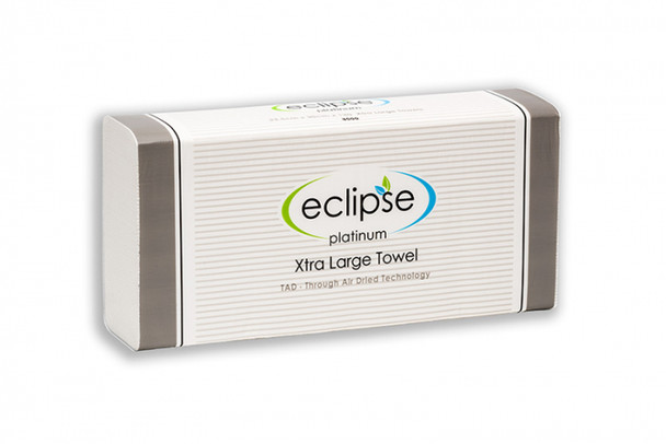 Eclipse 8000 "Platinum" Tad Extra Large Hand Towel 120 Sheet Pack In A Carton Of 20 Packs | Its A Mega Thing
