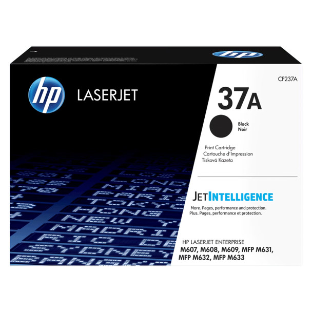 HP 37A Original LaserJet Toner Cartridge Black 11000 Pages