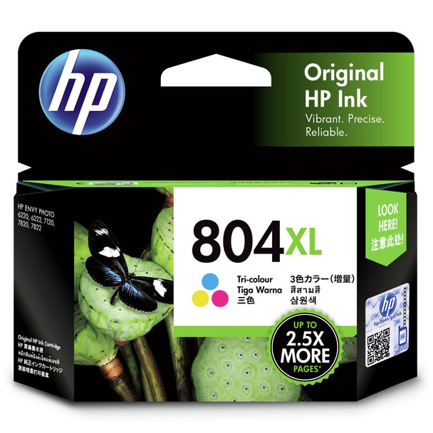 HP T6N11Aa #804Xl High Yield Original Ink Cartridge 415 Pages - Tri-Color | Its A Mega Thing
