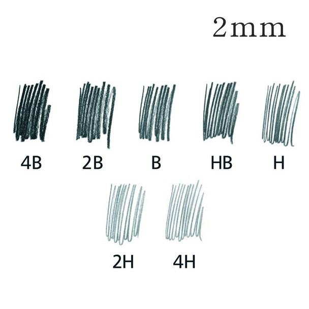 Staedtler Mars 2mm Carbon Leads 4B Tray of 12 200-4B Staedtler Mars 2mm Carbon Leads 4B Tray of 12 200-4B