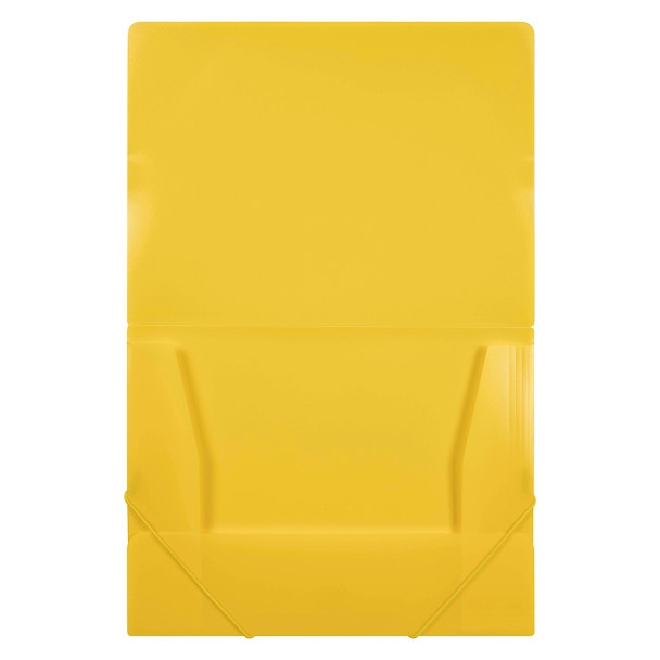 Marbig A4 Document File Yellow Box of 12