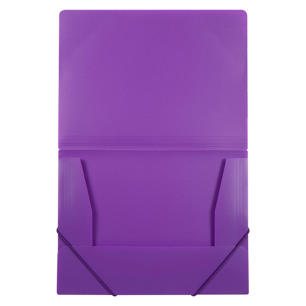 Marbig A4 Document File Purple Box of 12