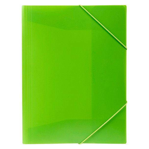 Marbig Document File A4 Lime Box of 12