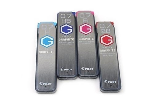 Pilot BegreeN 0.7mm G Neox Graphite Lead Refill B 40's Pack of 10