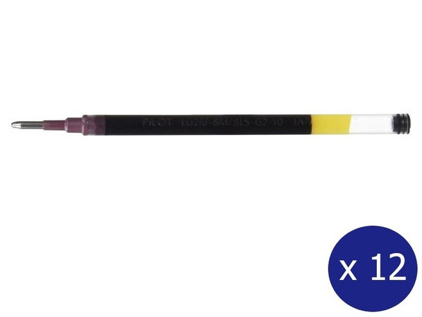 Pilot Refill for G2 Gel Rollerball Broad 1.0mm Black Box of 12