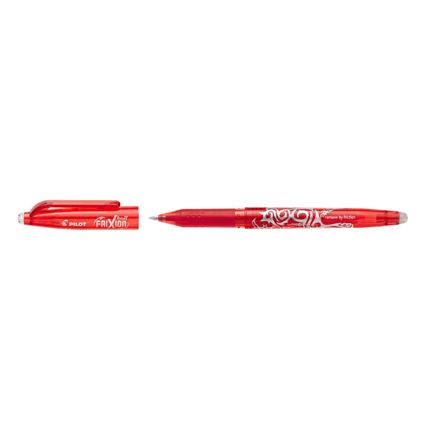 Pilot FriXion Ball Erasable Rollerball Gel Pen Extra Fine Red Box of 12