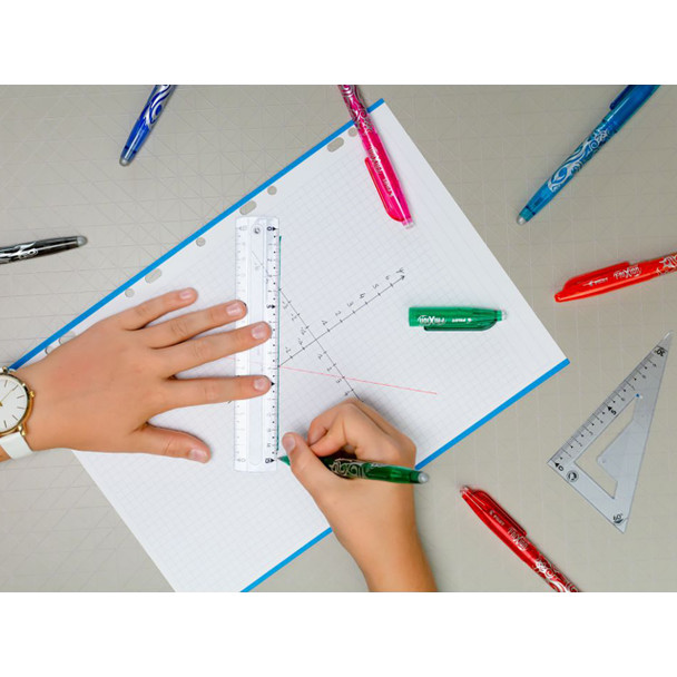 Pilot FriXion Ball Erasable Rollerball Red Gel Pen Extra Fine Box of 12