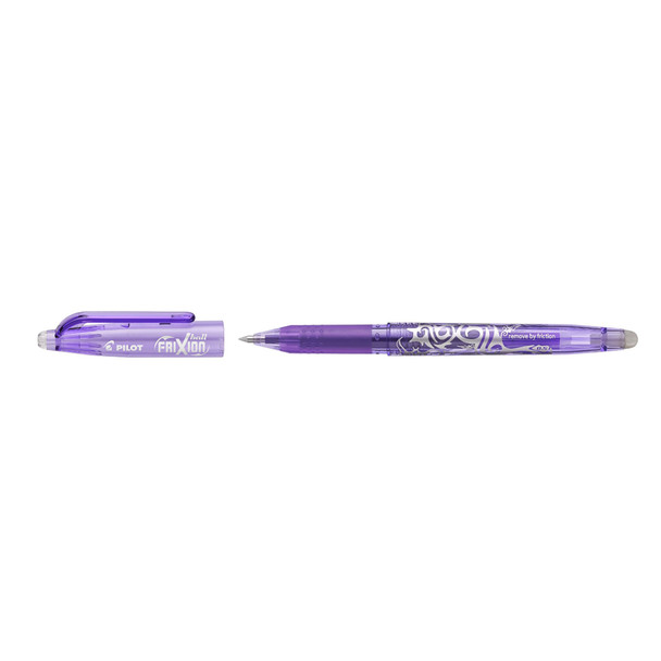 Pilot FriXion Ball Erasable Rollerball Gel Pen Extra Fine Violet Box of 12