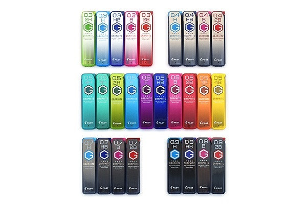 Pilot BegreeN G Neox 0.7mm Graphite Lead Refill HB 40's Pack of 10