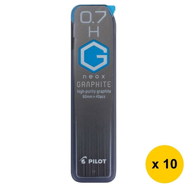 Pilot BegreeN G Neox Graphite Lead Refill H 0.7mm 40's Pack of 10