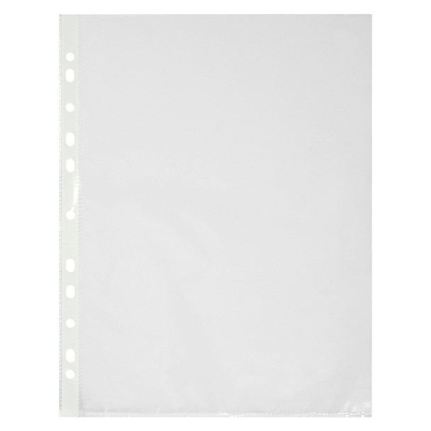 Marbig A4 Sheet Protectors Lightweight Clear Pack of 20
