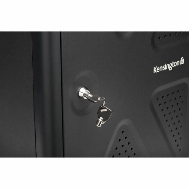 Kensington #64415 AC12 Security Charging Cabinet Universal Device - kensington adapter, kensington docking station, kensington monitor arm | It's A Mega Thing