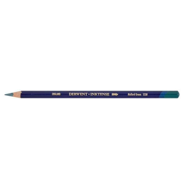 Derwent #2301878 Inktense Pencil Mallard Green 1230 - Box 6 - derwent coloursoft, derwent inktense pencils, derwent drawing pencil, derwent graphitint pencil | It's A Mega Thing