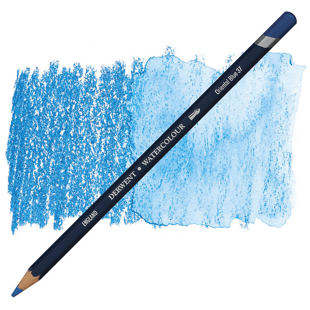 Derwent #32837 Watercolour Pencil Oriental Blue 37 - Box 6 - derwent pencil, derwent colour pencils, derwent artist pencils, derwent procolour | It's A Mega Thing