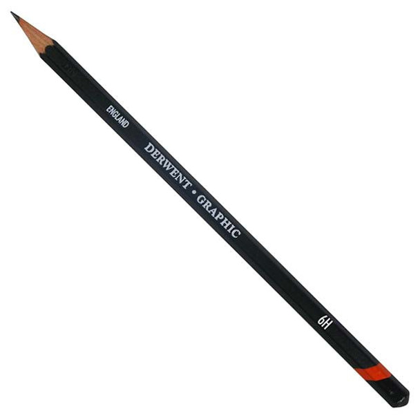 Derwent #34192 Graphic Pencil 6H - Box 12 - Derwent Australia, derwent pencil, derwent colour pencils, derwent artist pencils, derwent procolour | It's A Mega Thing