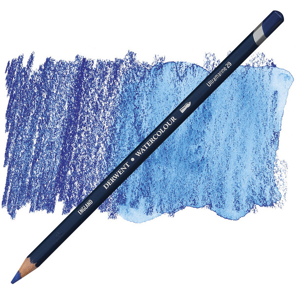 Derwent #32829 Watercolour Pencil Ultramarine 29 - Box 6 - derwent colour pencils, derwent artist pencils, derwent procolour, derwent coloursoft | It's A Mega Thing
