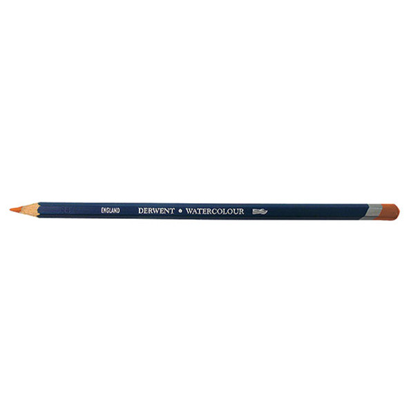 Derwent #32810 Watercolour Pencil Orange Chrome 10 - Box 6 - derwent watercolour pencil, derwent pastel pencil | It's A Mega Thing