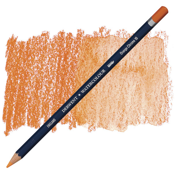 Derwent #32810 Watercolour Pencil Orange Chrome 10 - Box 6 - Derwent, Derwent Australia, derwent pencil | It's A Mega Thing