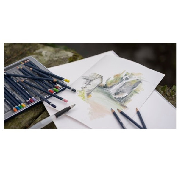 Derwent #32810 Watercolour Pencil Orange Chrome 10 - Box 6 - derwent watercolour pencil, derwent pastel pencil | It's A Mega Thing