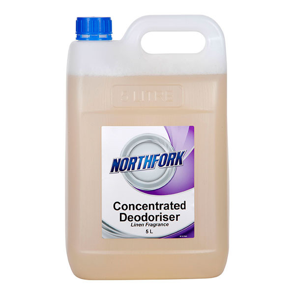 Northfork Concentrated Deodoriser Linen 5 Litre Carton of 3