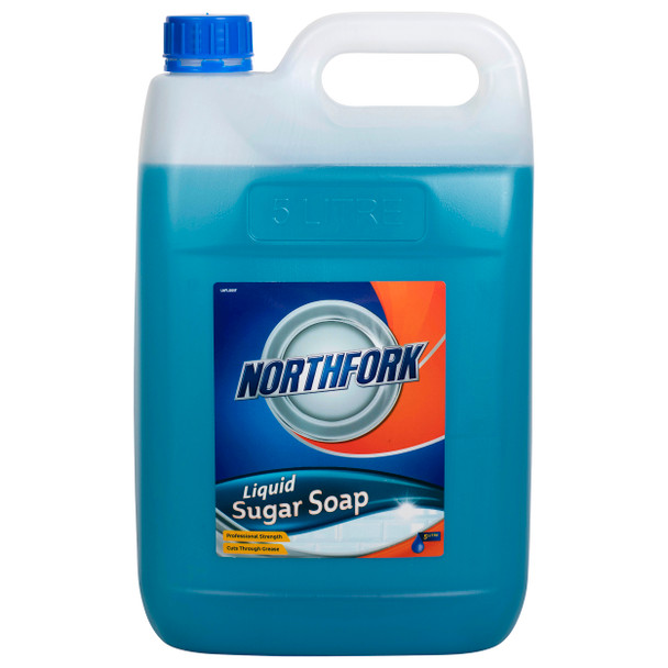 Northfork Liquid Sugar Soap 5 Litre Carton of 3