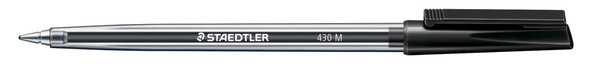 Staedtler 430MASCP50 Stick 430 Ballpoint Pen Medium Assorted Cup of 50