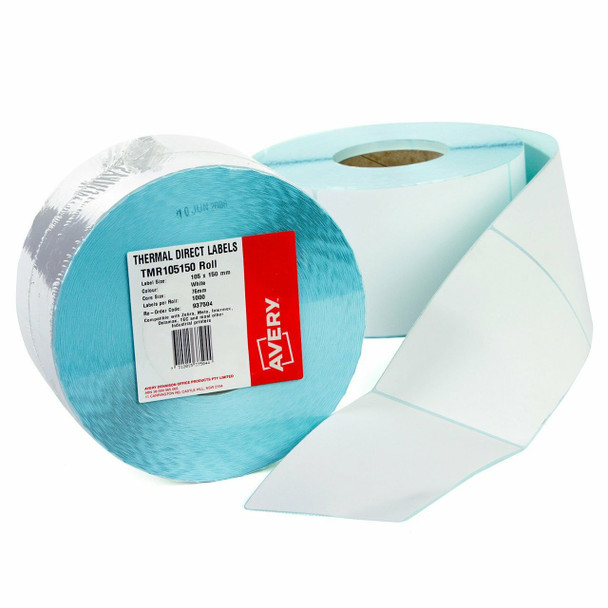 Avery #937504 White Thermal Labels - TMR105150 - 1000/Roll - 100x150mm - Avery, averylabels, avery labels, avery products, avery Australia | It's A Mega Thing
