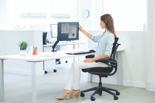 Platinum Series Single Monitor Arm Fellowes