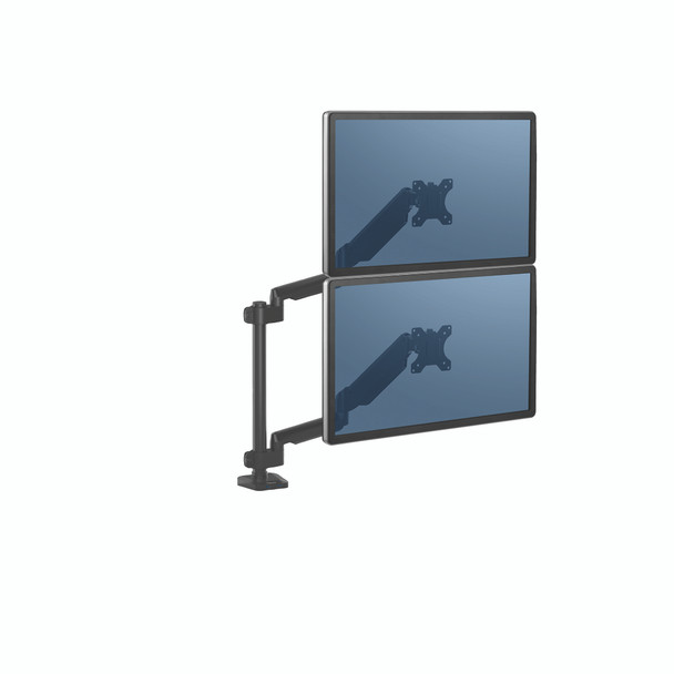 Platinum Series Fellowes Dual Stacking Monitor Arm