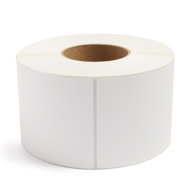 Bala Direct Thermal Labels Permanent Adhesive Non-Perforated 75 x 48mm Core 76mm White Roll of 2000