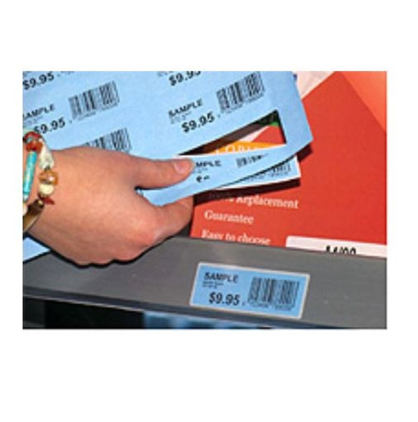 Bala A4 Shelf and Label Tags 24 x 73mm White Ream of 500