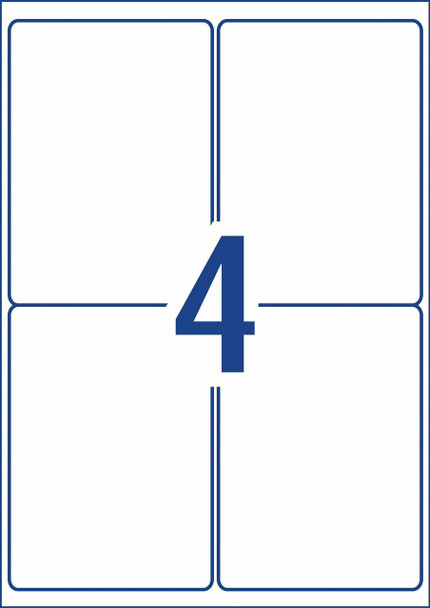 Avery #959069 Durable Heavy Duty Labels - L7069 - 100/Pack - 99.1 x 139 mm |4UP - place card holders, avery stickers, avery labels australia, avery l7163 | It's A Mega Thing