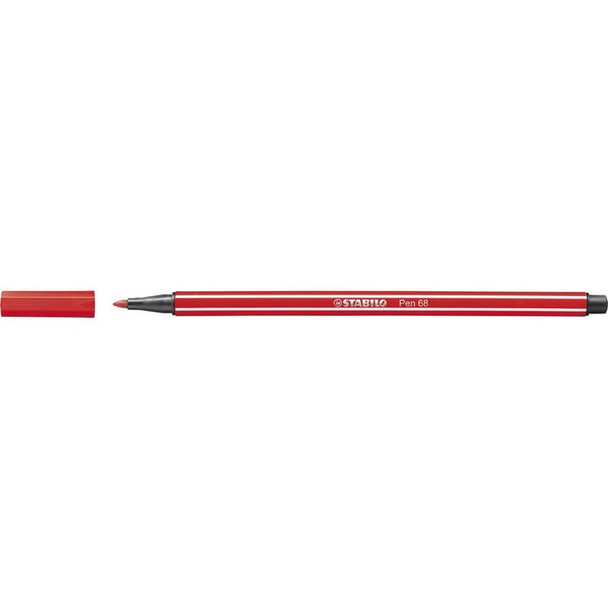 Stabilo #0350810 Pen 68 Premium Colouring Fibre Tip Pen 1.0Mm Carmine - Box Of 10 - stabilo, stabilo Australia, stabilo highlighter, stabilo pen, stabilo ballpoint | It's A Mega Thing