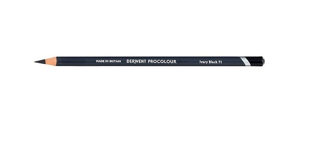 Derwent #2302503 Procolour Pencil Ivory Black 71 - Box 6 - Derwent, Derwent Australia, derwent pencil, derwent colour pencils, derwent artist pencils, derwent procolour, derwent coloursoft | It's A Mega Thing