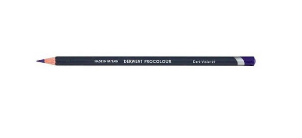 Derwent #2302459 Procolour Pencil Dark Violet 27 - Box 6 - Derwent, Derwent Australia, derwent pencil, derwent colour pencils, derwent artist pencils, derwent procolour | It's A Mega Thing