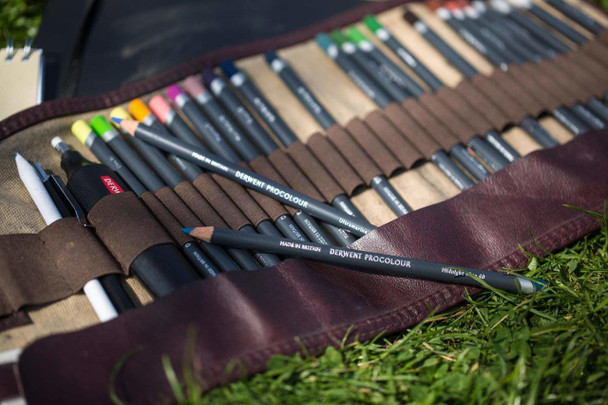 Derwent #2302488 Procolour Pencil Vandyke Brown 56 - Box 6 - derwent coloursoft, derwent inktense pencils, derwent drawing pencil, derwent graphitint pencil | It's A Mega Thing