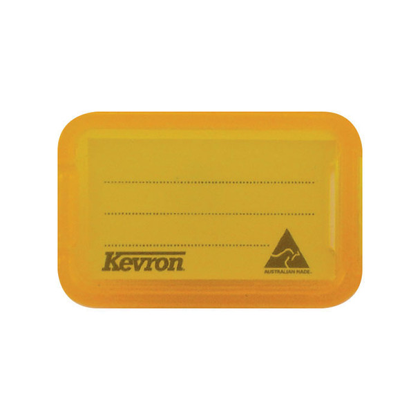 Kevron ID30 Giant Key Tags Orange Bag of 10